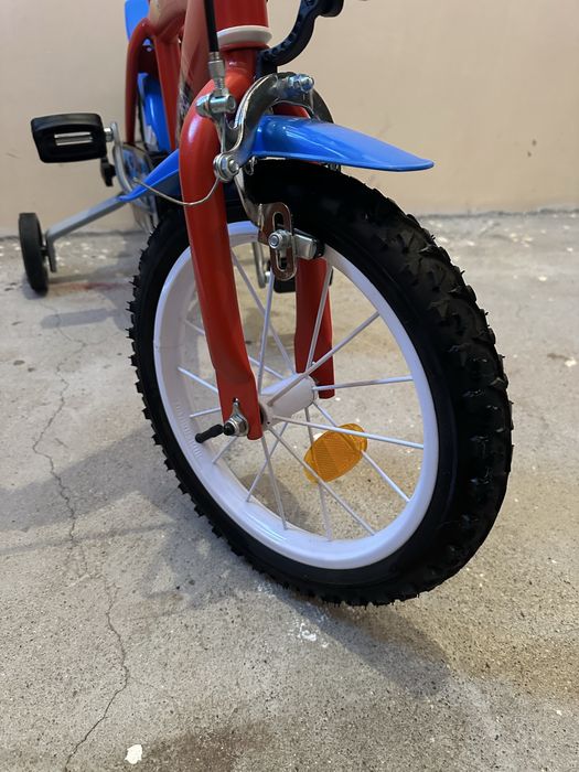 Toimsa, Детски велосипед Paw Patrol, с помощни колела, 16 инча