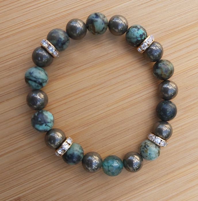 Ръчно изработени гривни уникати от естествен камък