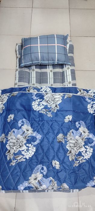 Matras kopra yastiq yostiq toshak kamplekt ham qlib beramiz