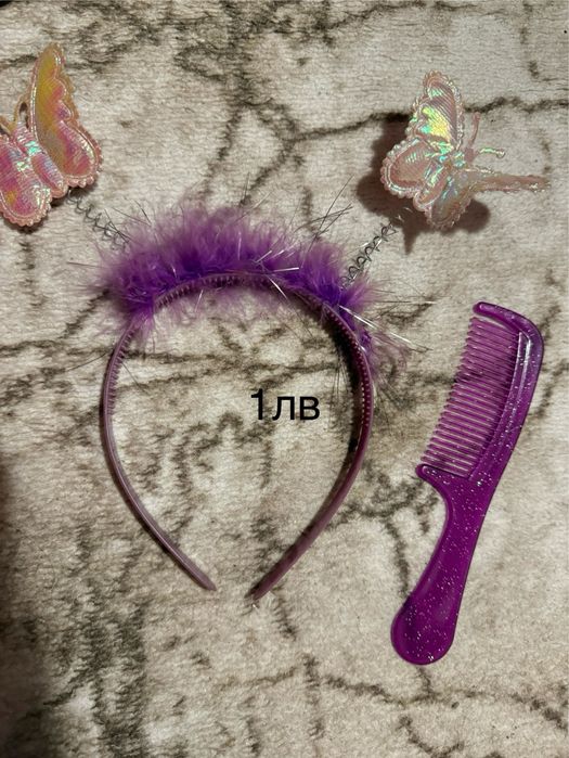 Момичешки диадеми, щипки, панделки, герданчета