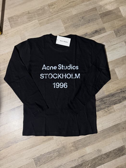 bluza acne studios neagră