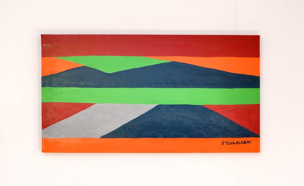tablou abstract ulei pe pânză