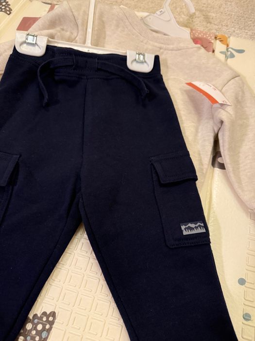 Бебешки комплект от Германия Aspen - блуза с панталон и шапка