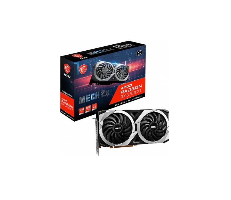 | Видеокарта MSI Radeon RX 6700 XT MECH 2X OC 12GB GDDR6