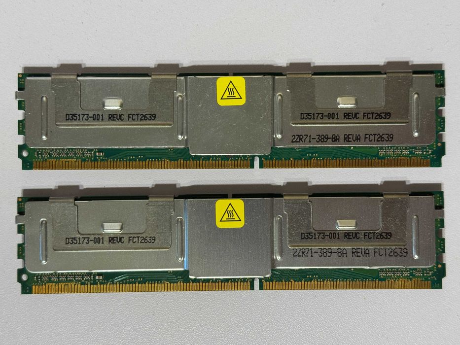 RAM (ОЗУ) DDR2 ECC 2GB 2шт для Mac Pro и серверов