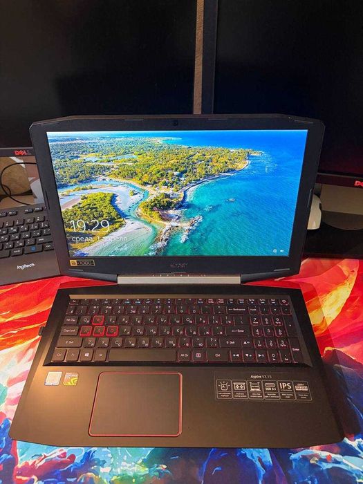 Ноутбук Acer Aspire VX 15 (i7-7700HQ, 8GB DDR 4, HDD 1TB, GTX 1050 Ti)