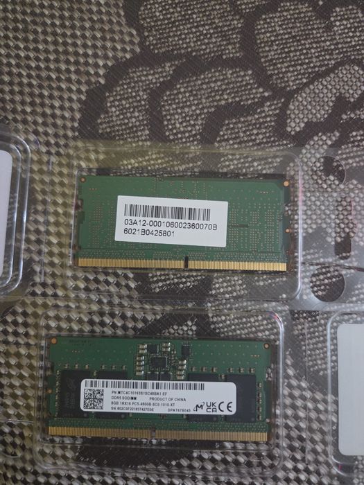 Ram DDR SODIMM 4800mghz