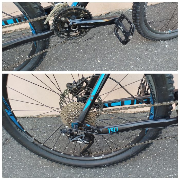 Cube full suspension hidraulica