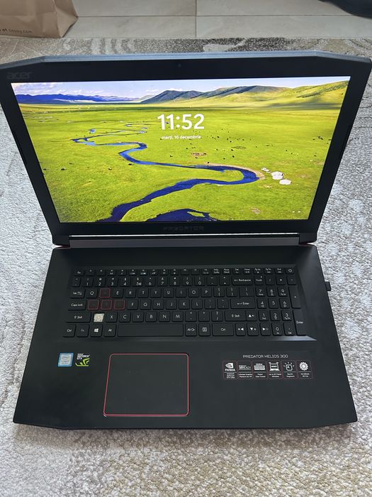 Laptop Gaming Acer Predator Helios 300 /17,3” GTX 1060 6 GB, i7-8750