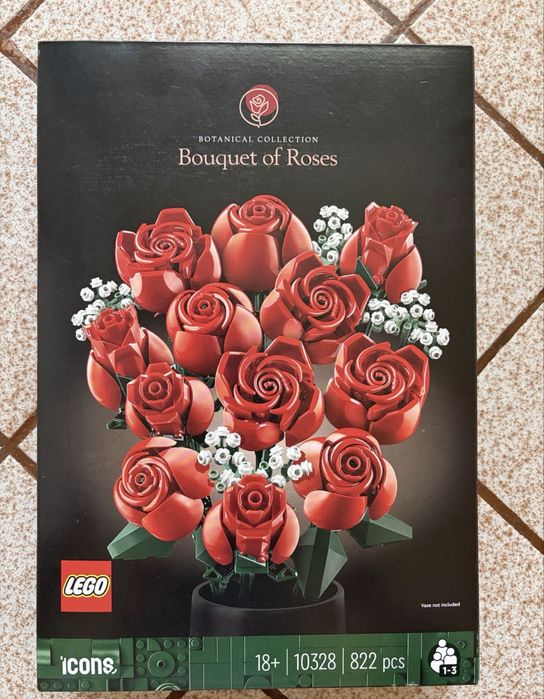 lego roses bouquet