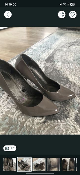 Pantofi din piele naturala! Nr 38