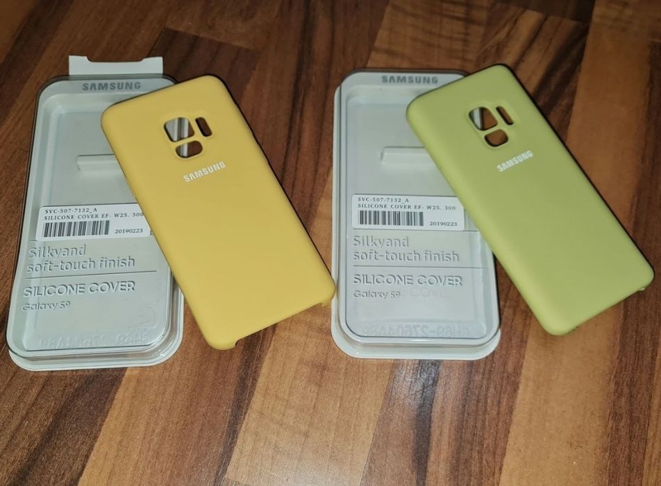 Husa silicon originala Samsung Silicone Cover Galaxy S9 G960