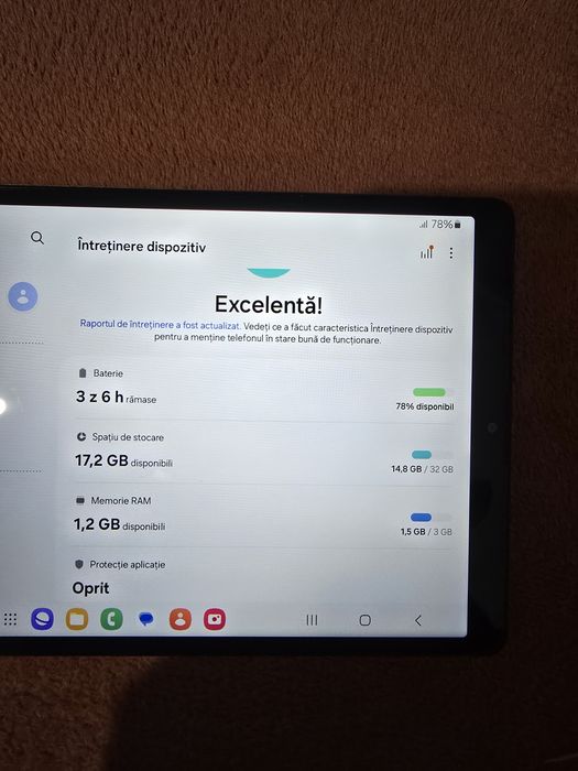 Vand tableta Samsung A7 lite