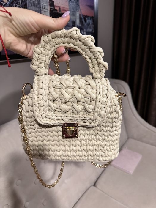 Ръчно плетена чанта