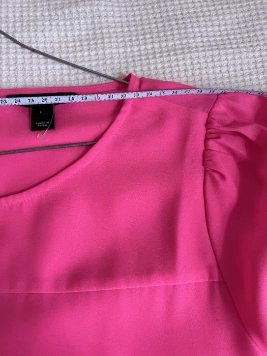 Цикламена блуза JCrew, размер L / XL