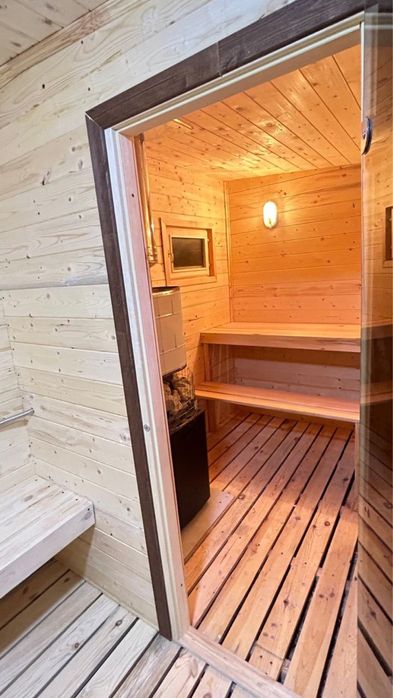 Баня на дровах Бензострой