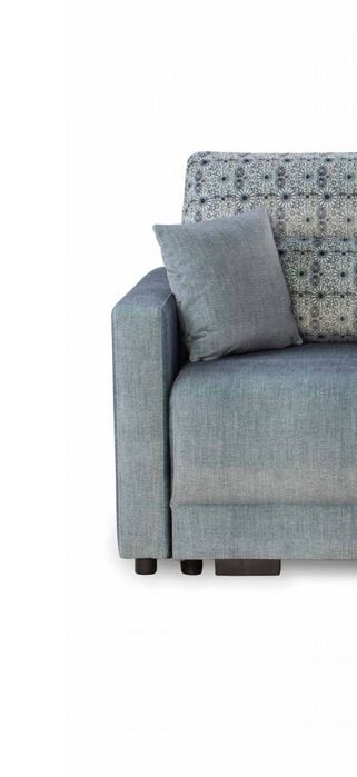 Ъглов диван Гала с подлакътници, ракла за багаж, функция сън.