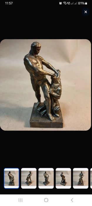 "Самсон, разрывающий пасть льва»