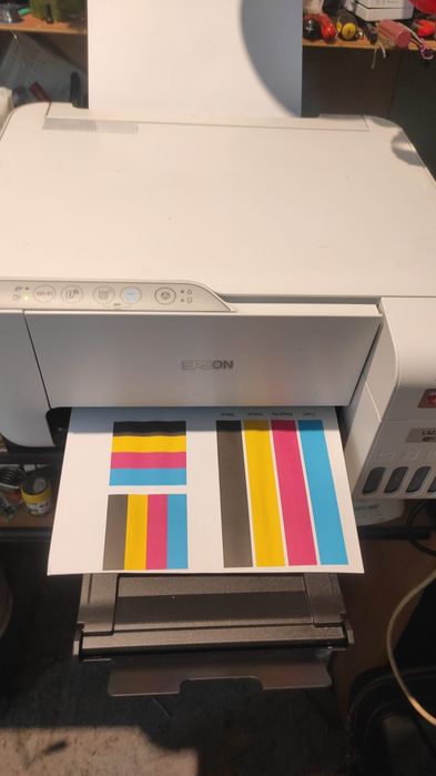 Imprimanta multifunctionala, Epson, EcoTank L3256, inkjet, color, A4, Wifi, CISS