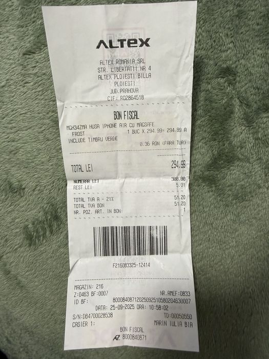 Husa Apple pebtru iphone air