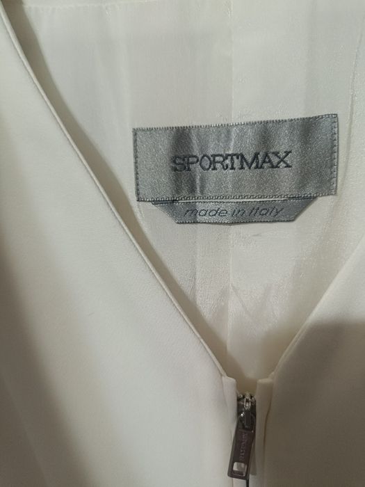 Sacou alb elegant Sportmax (Max Mara),