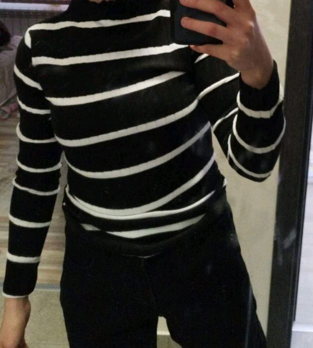 Дамско поло тънко плетино М размер