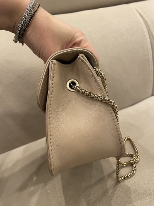 Geabta Furla Metropolis bej piele naturala