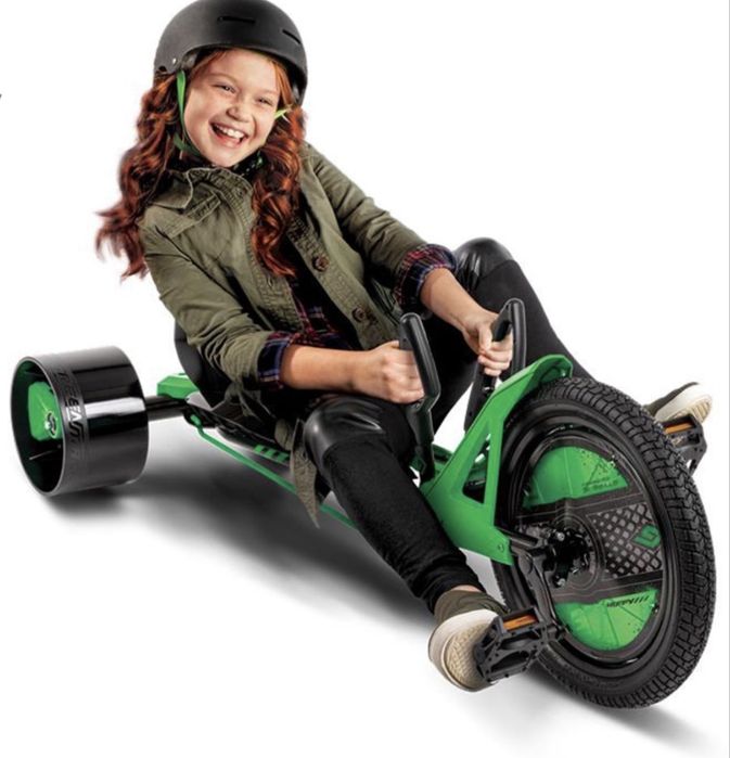 Детски триколка HUFFY Green Machine 16 инча, черно/зелена (98364)