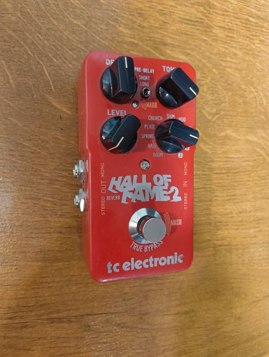 Pedala reverb TC Electronic Hall Of Fame 2