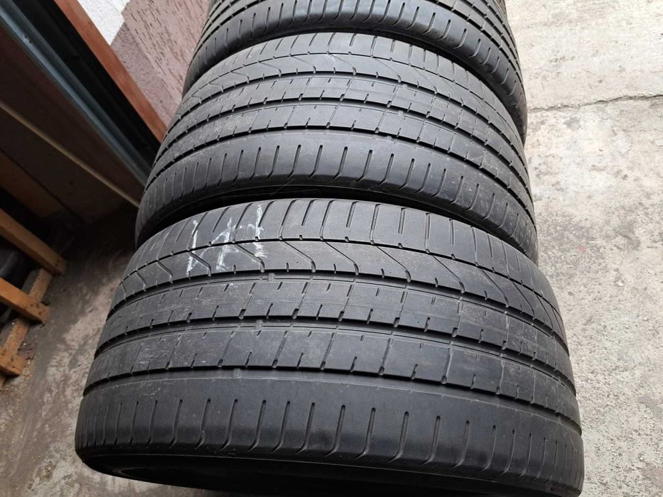 Set anvelope 315/35 R21 cu 285/40 R21 Pirelli - omologare Porche