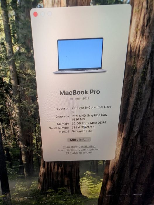 MACBOOK PRO 16 2019 I7 32GB 1TB RX 5500M 8GB налични 12бр