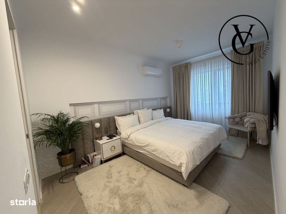 Apartament 3 camere mobilat lux | Cortina North |  Parcare inclusa |