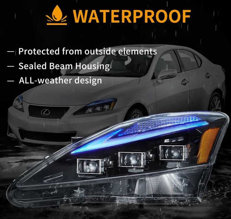 Full Led matrix фарове 06-12 Lexus IS250/IS250C/IS350/IS220d  08-14