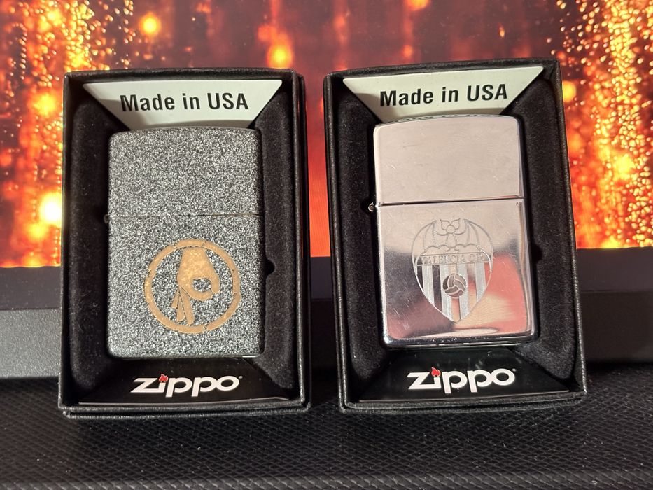 Set 2 Zippo in cutie