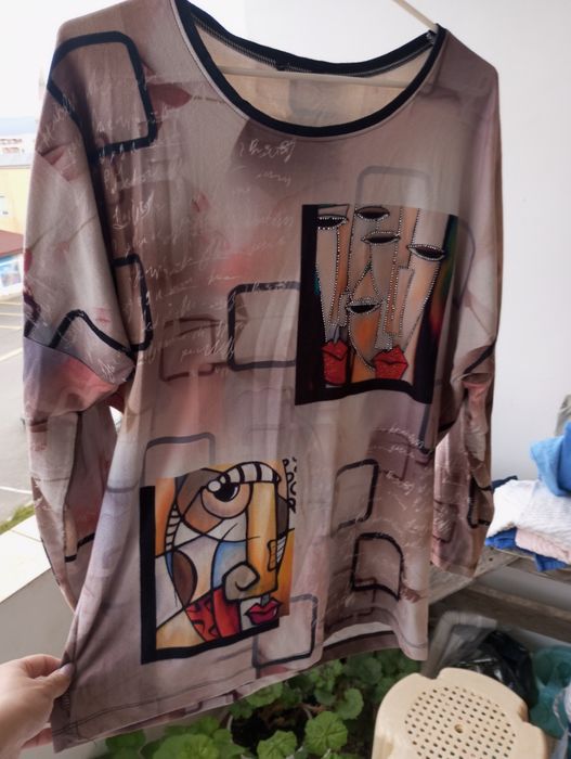 Дамска блуза дълга