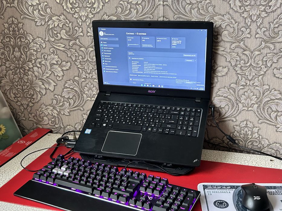 ноутбук acer ssd m2