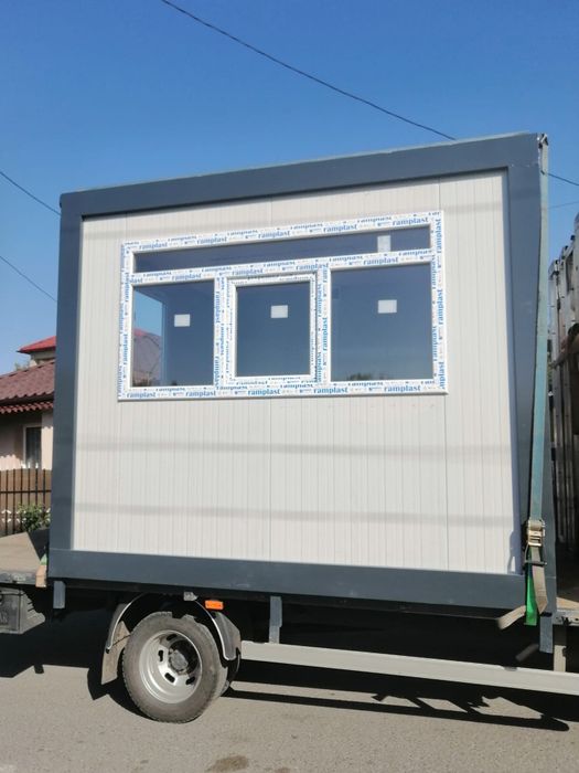 Container birou containere vitrina santier paza fast-food depozitare