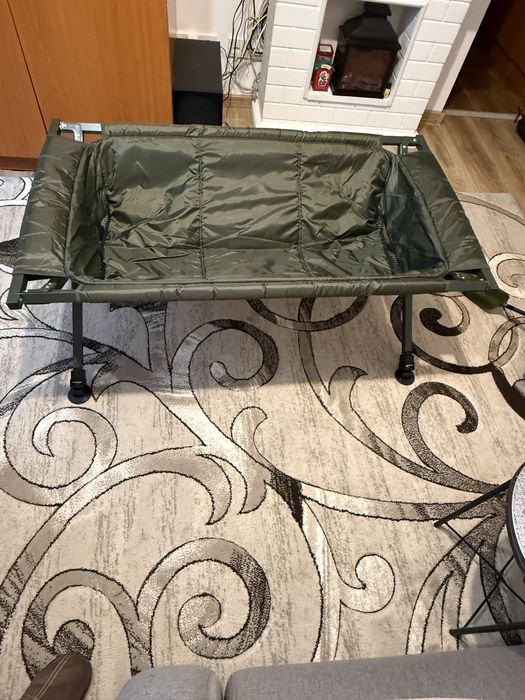 Saltea primire Crap Baracuda, Cadru metalic NE01, 120x70cm