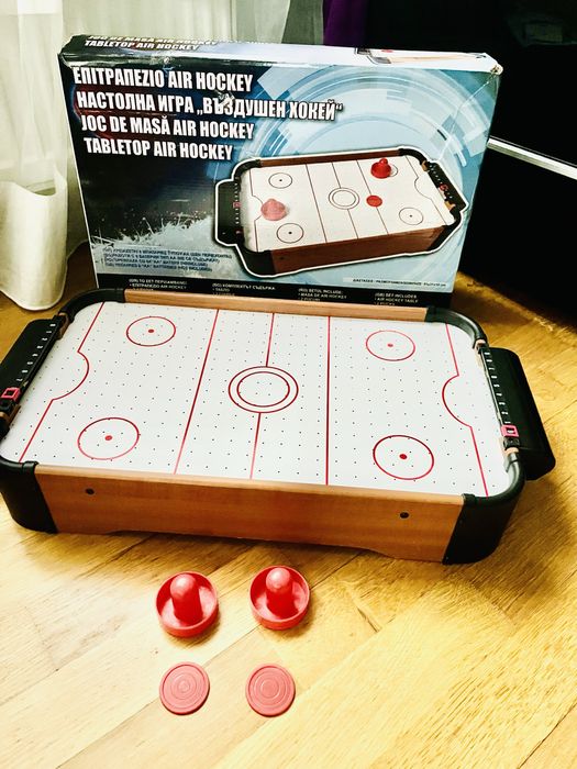 Air Hockey - joc de masa, familie , jocuri distractive copii .