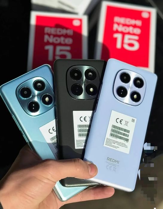 Bepul dostavka redmi note 15
