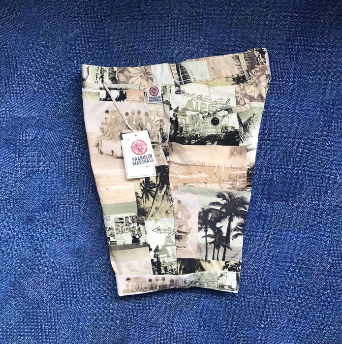 Franklin & Marshall Leo Skinny Fit Shorts мъжки къси панталони - 31