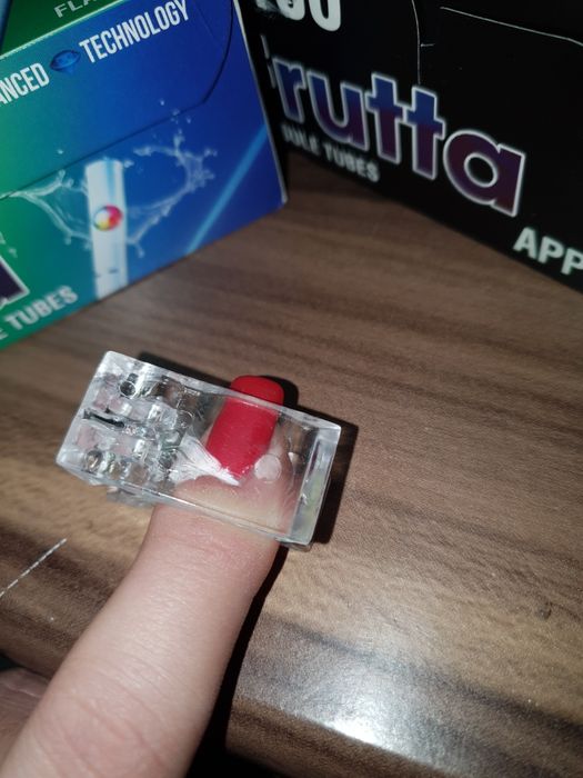 Cleste tips clema clips polygel clestisor clama gel unghii