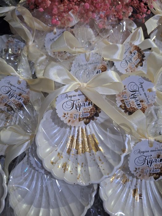 бонбоньерки тойбастар шкатулки ракушки