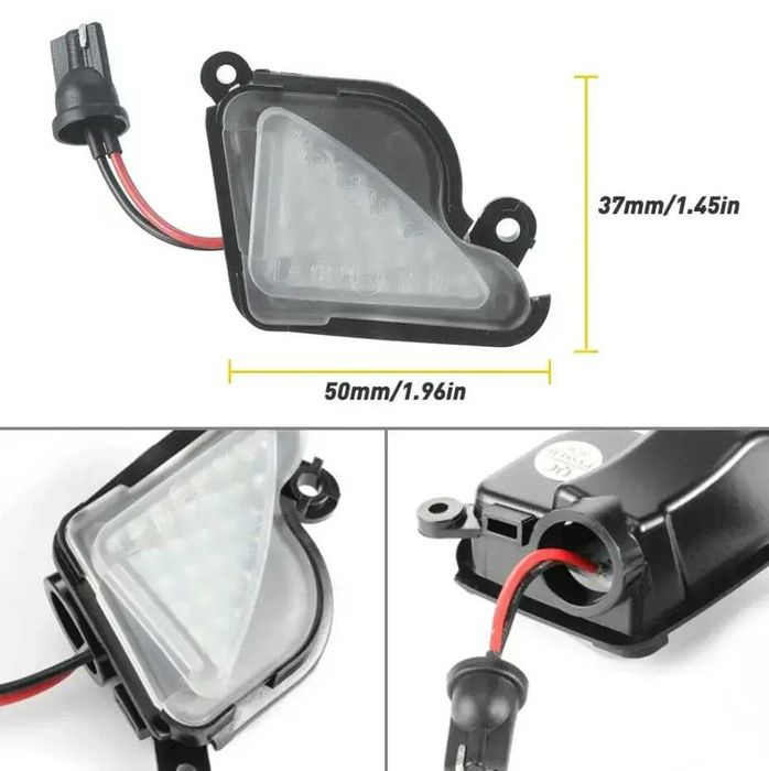 LED Плафони за под огледала на Skoda Octavia , Superb. Лед Canbus