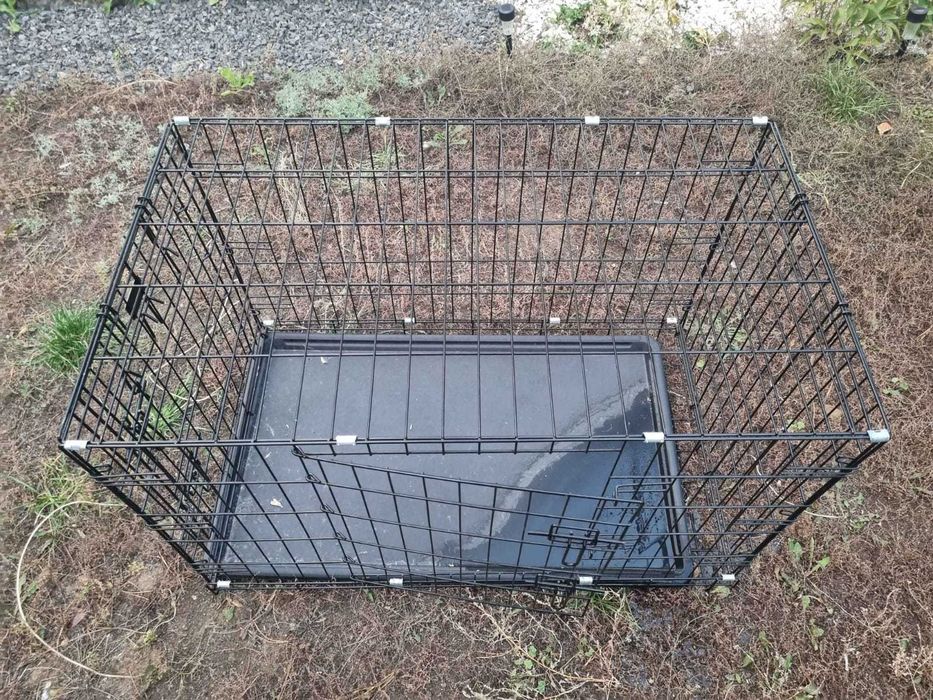 Клетка для собак 2 двери 91x56x61 см