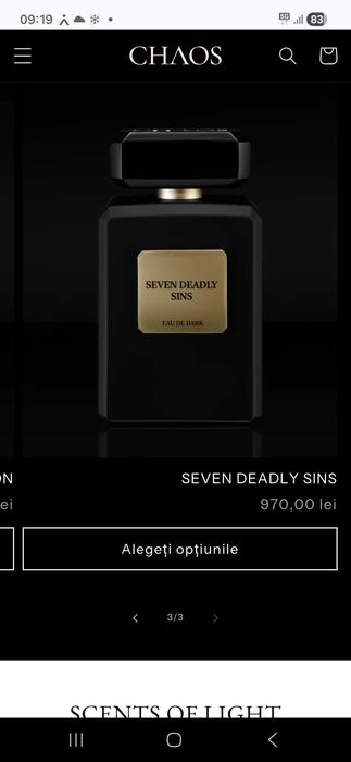 Parfum Chaos de nișa 100 ml