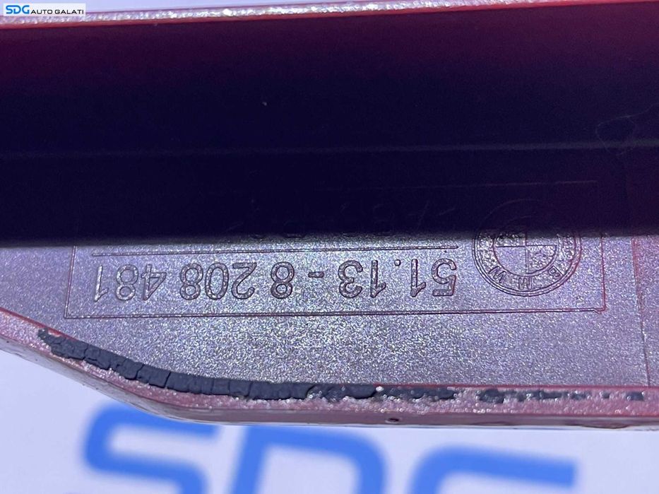 Ornament Grila Bandou Sub Far Stanga BMW Seria 3 E46 Non Facelift 1998 - 2001 Cod 8208481 [V0253]