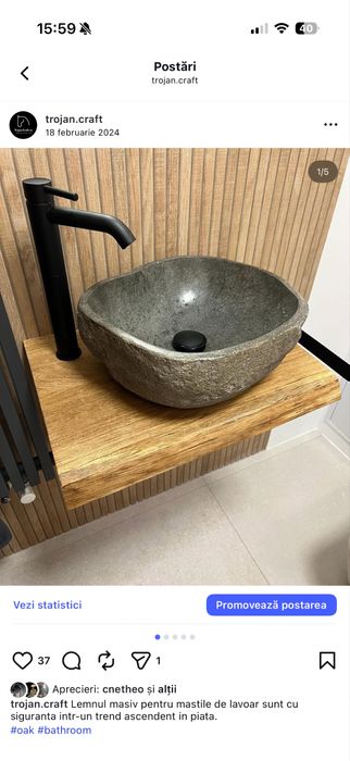 Blat stejar (masa, bucatarie, glafuri, etx)