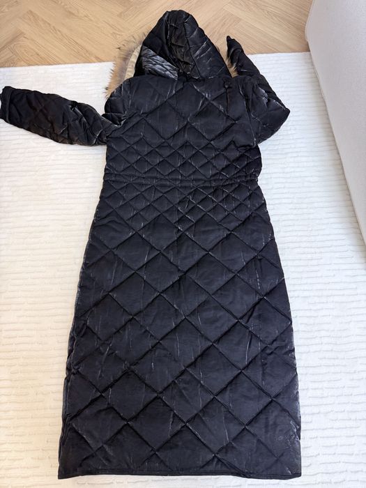 Продам Шубу оригинал, подарок курта черная