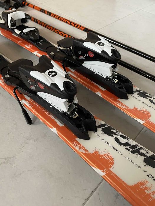 Детски ски 100 cm, обувки 20.5 и щеки - Rossignol